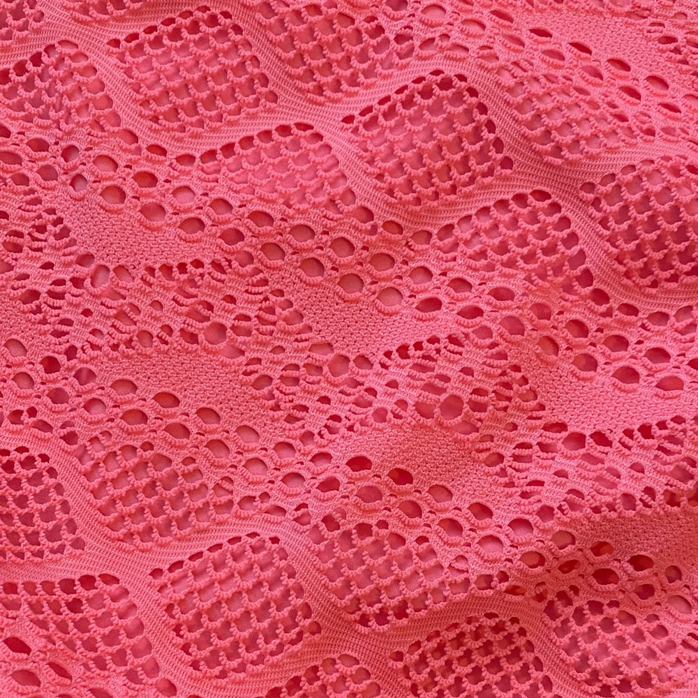 Freya Sundance Coral Pink Crocheted Bikini Set - Picture 4 of 6